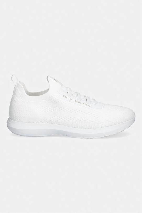 Tommy Hilfiger TH KNIT EXTRALIGHT RUNNER sneakers γυναικεία FW0FW09112 λευκό SS26