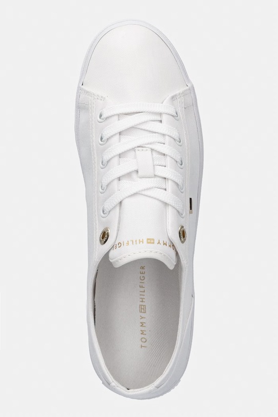 Tommy Hilfiger TH FOXING SNEAKER CANVAS tenisówki damskie biały FW0FW09170