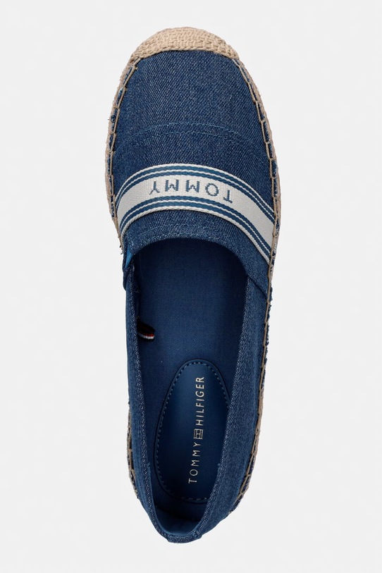 Tommy Hilfiger espadryle damskie HILFIGER WEBBING ESPADRILLE niebieski FW0FW09334