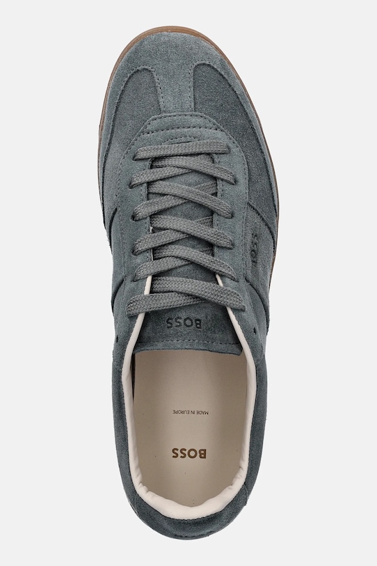 Semišové tenisky BOSS Brenta modrá 50536645.434