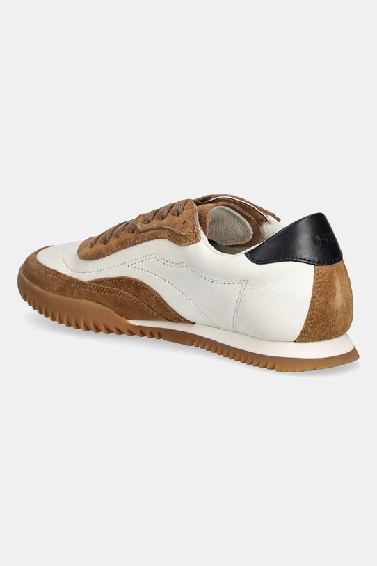 Obuwie BOSS sneakersy skórzane Carlynn 50552462.260 beżowy