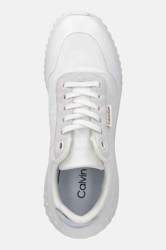 Calvin Klein sneakersy EVA RUNNER LACE UP MAT MIX biały YW0YW02016