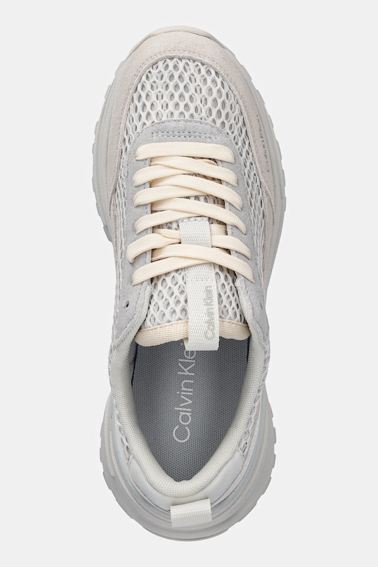 Calvin Klein sneakersy HIKE RUNNER LACE UP TECHMIX biały YW0YW02030