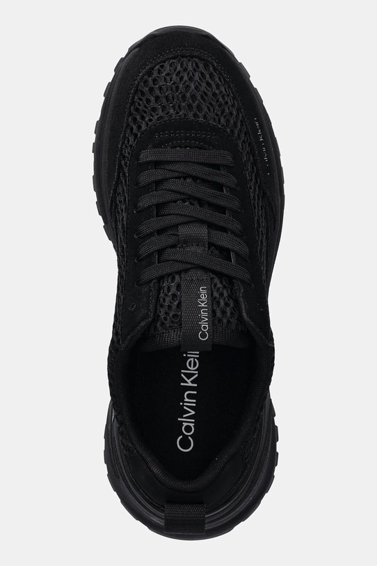 Calvin Klein sneakersy HIKE RUNNER LACE UP TECHMIX czarny YW0YW02030