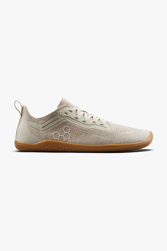 Sneakers Vivobarefoot PRIMUS LITE KNIT NATURAL φλατ μπεζ 209576