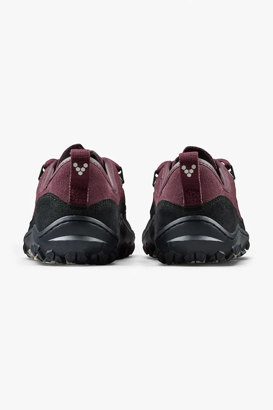 Obuwie Vivobarefoot półbuty trekkingowe damskie TRACKER LEATHER AT LOW 209624 bordowy