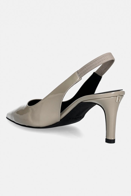 Παπούτσια Δερμάτινες γόβες Furla Essential Slingback YK44FSN.X70000.4488S καφέ