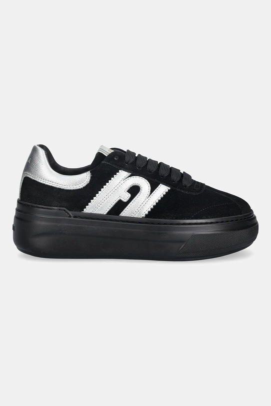 Furla sneakersy skórzane Nuage Lace-Up Sneaker YJ88NUA.BX4400.OSI00 czarny SS26