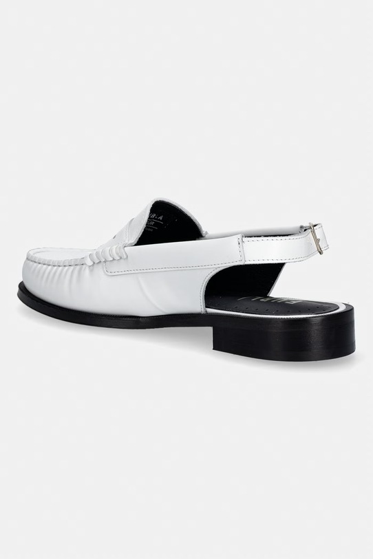 Obuwie Furla mokasyny skórzane College Loafer YK55FCG.T20000.01B00 biały