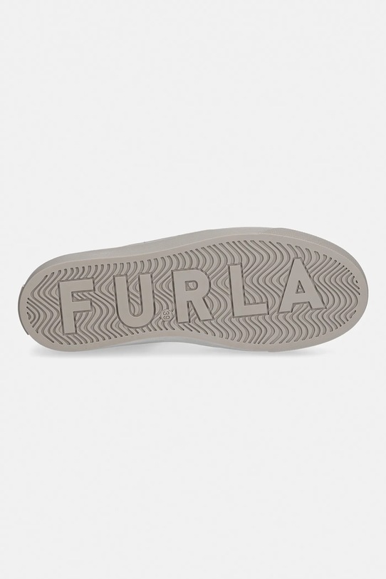 Furla sneakersy skórzane Enjoy Lace-Up Sneaker YK58ENJ.BX4394.4714S beżowy