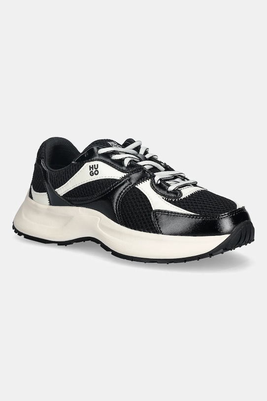 HUGO sneakersy Starlit syntetyczny czarny 50557849.001