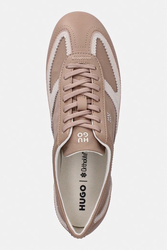 HUGO sneakersy Mystie beżowy 50557871.231