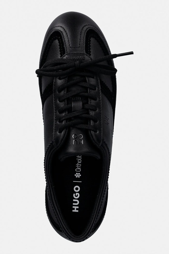 Δερμάτινα sneakers HUGO Mystie μαύρο 50557913.001