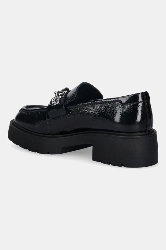 Obuwie Calvin Klein mokasyny skórzane CHUNKY LOAFER HDW LTH YW0YW02044 czarny