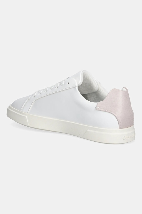 Obuwie Calvin Klein sneakersy LOW PRO CUP LACEUP LTH MOIRE HW0HW02845 biały