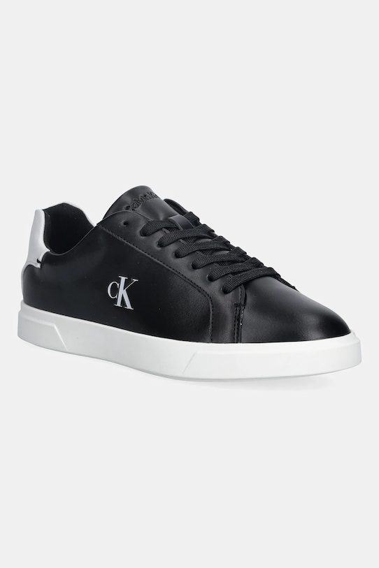 Calvin Klein sneakersy LOW PRO CUP LACEUP LTH MOIRE syntetyczny czarny HW0HW02845
