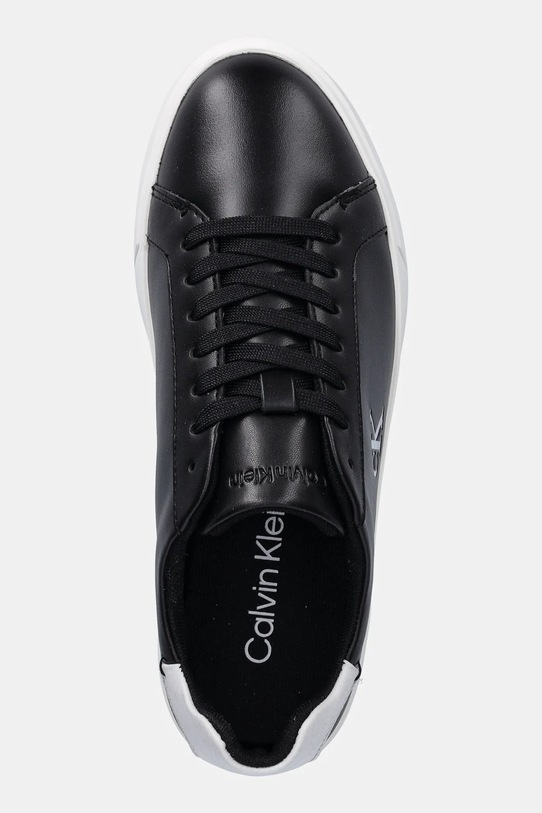 Αθλητικά Calvin Klein LOW PRO CUP LACEUP LTH MOIRE μαύρο HW0HW02845