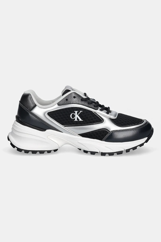 Αθλητικά Calvin Klein HIKE RUNNER LACE UP MESH MIX MET YW0YW02063 μαύρο SS26