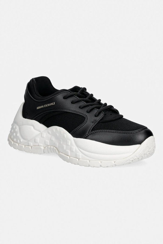 Кроссовки Armani Exchange синтетический чёрный XW002227.AF21430.UC001