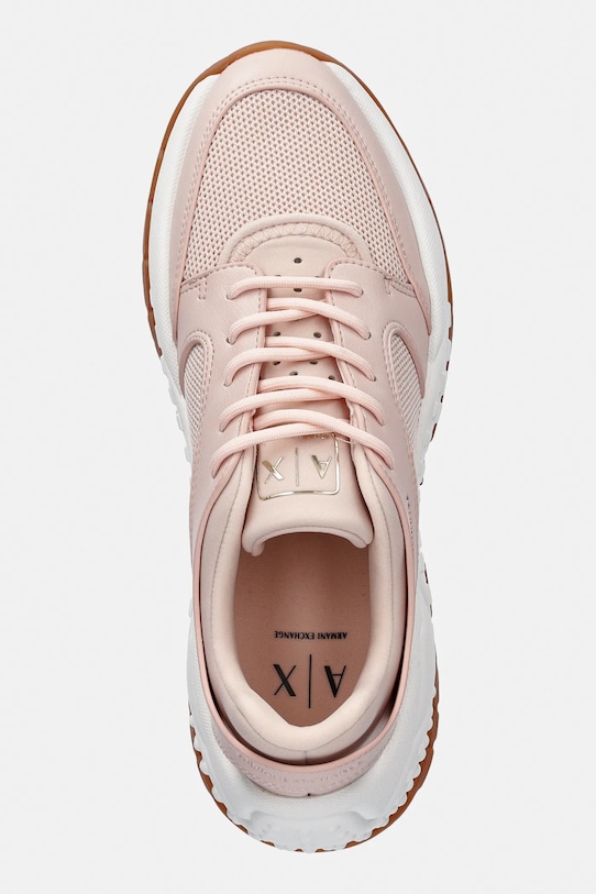 Tenisice Armani Exchange roza XW002227.AF21430.U4104