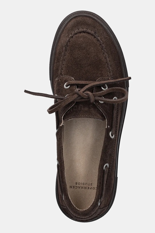 Μοκασίνια σουέτ Copenhagen CPH177 καφέ CPH177.choco