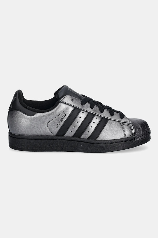 adidas Originals bőr sportcipő Superstar II IH1598 ezüst SS26