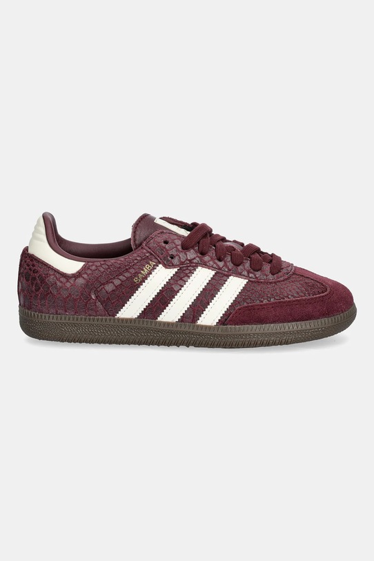 Kožené tenisky adidas Originals Samba Og IH3979 burgundské SS26