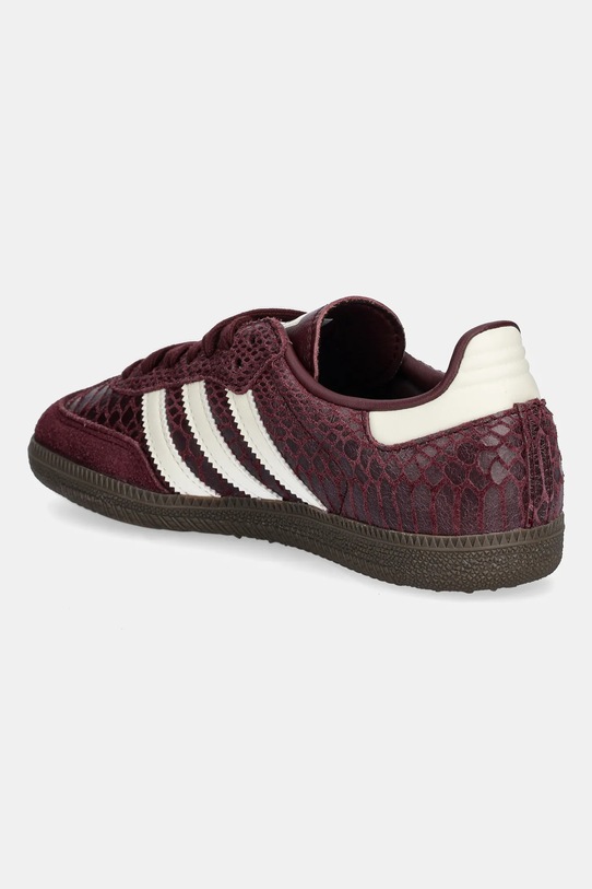 Boty Kožené tenisky adidas Originals Samba Og IH3979 burgundské
