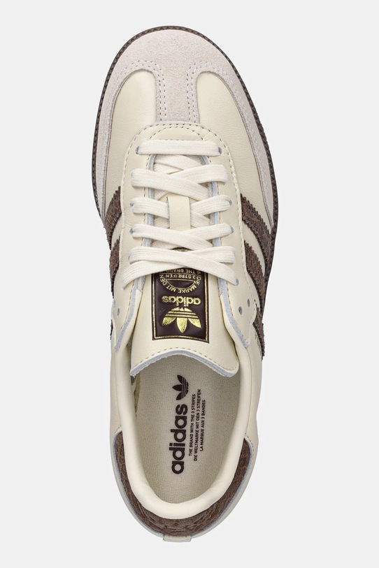 adidas Originals sneakersy skórzane Samba Og beżowy IH3980