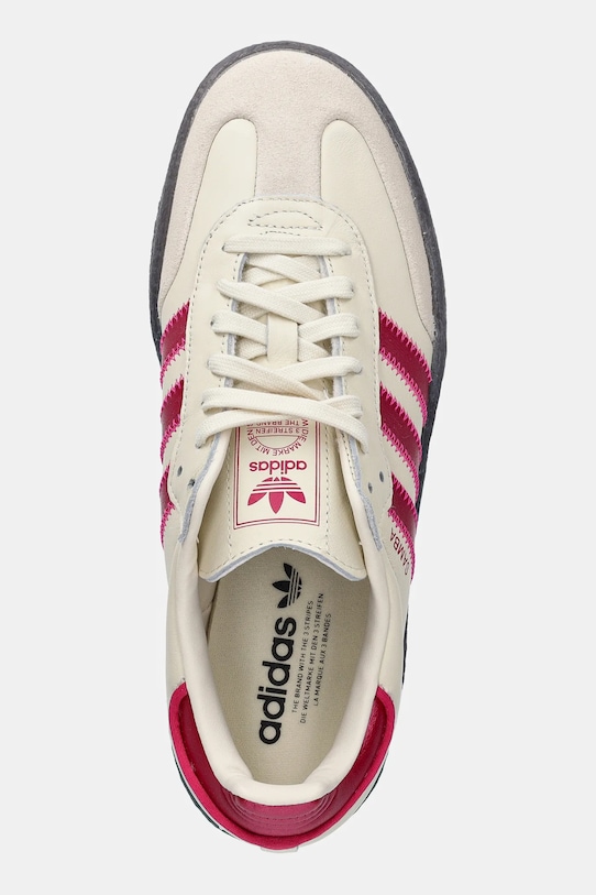 adidas Originals sneakersy skórzane Sambae beżowy IH4042