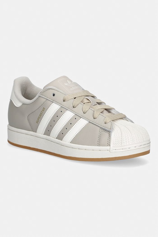 adidas Originals sneakersy skórzane Superstar II pozostałe szary IH4145