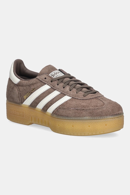 adidas Originals sneakersy zamszowe Handball Spezial Bold skóra zamszowa brązowy IH9191