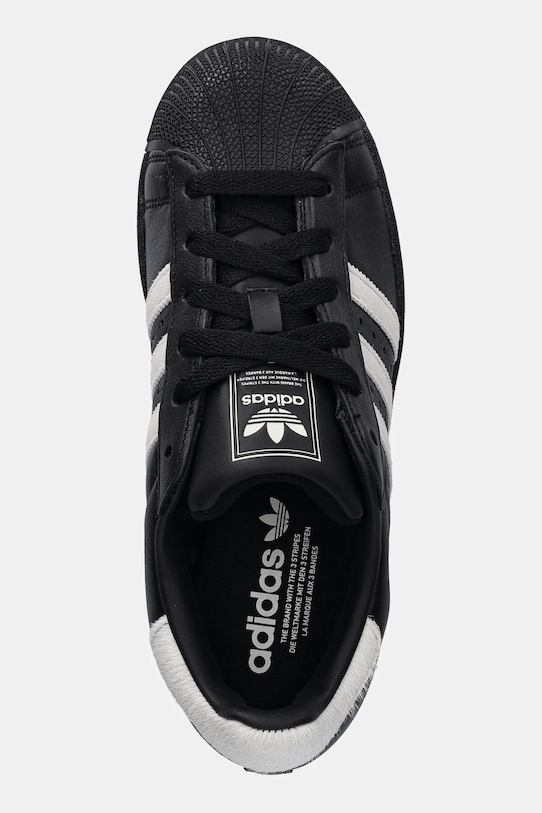 adidas Originals sneakersy skórzane Superstar II czarny KI3574