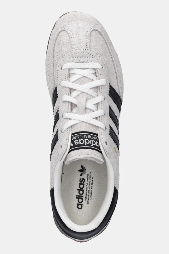 adidas Originals sneakersy skórzane Handball Spezial Lo Pro szary KJ3628