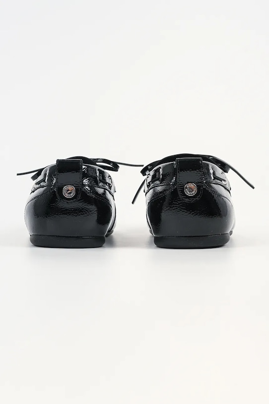 Obuwie Karl Lagerfeld mokasyny skórzane MARLEE KL41326.100 czarny