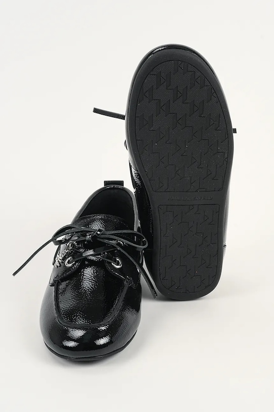 Karl Lagerfeld mokasyny skórzane MARLEE KL41326.100 czarny