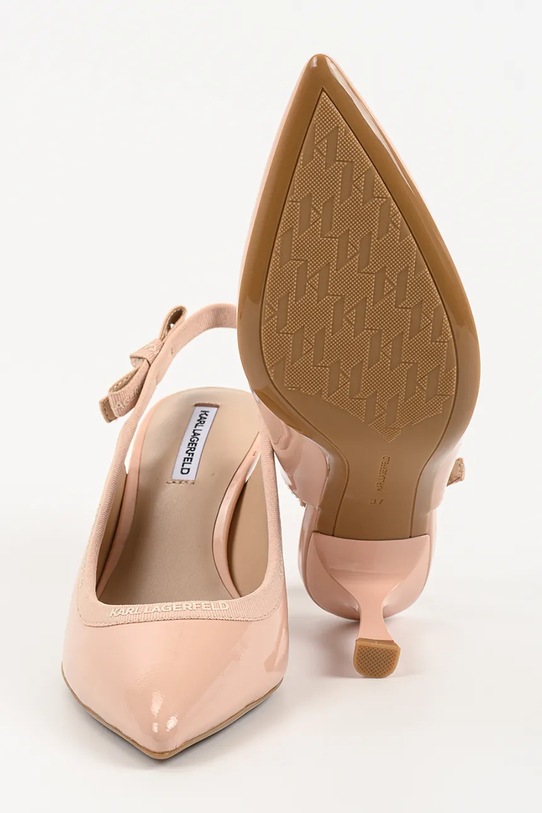 Кожаные туфли Karl Lagerfeld SIENNA KL32706.1NU бежевый