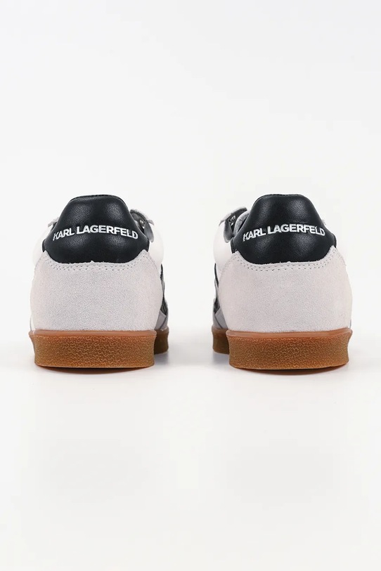 Obuv Kožené tenisky Karl Lagerfeld KANDIDATE KL63855.310 biela