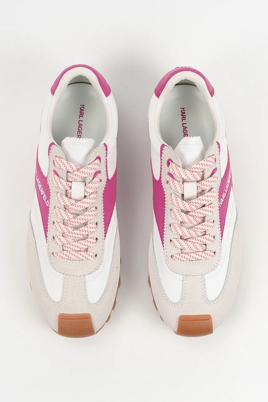 Karl Lagerfeld sneakersy SONAR biały KL65426.41P