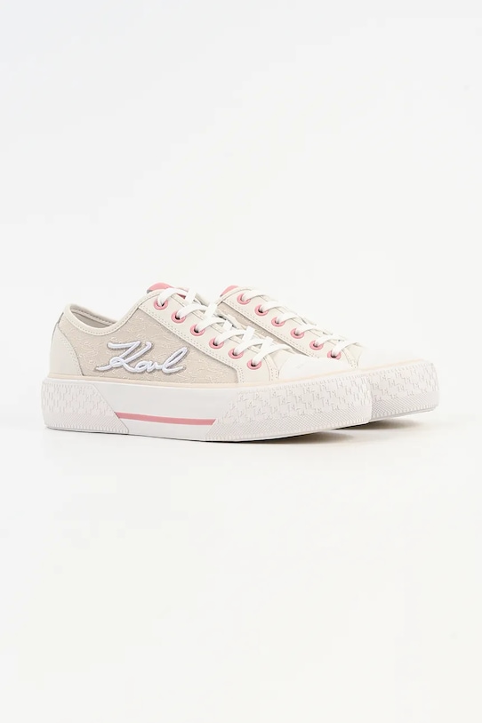 Tenisice Karl Lagerfeld KAMPUS MAX III KL60626.4T1 bež SS26