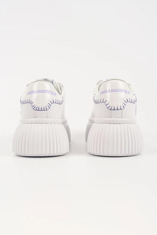 Obuwie Karl Lagerfeld sneakersy skórzane KREEPER LO KL42372C.01V biały