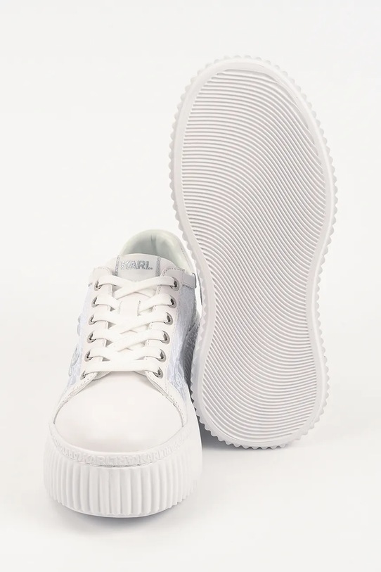 Karl Lagerfeld sneakersy KREEPER LO KL42326.41W biały