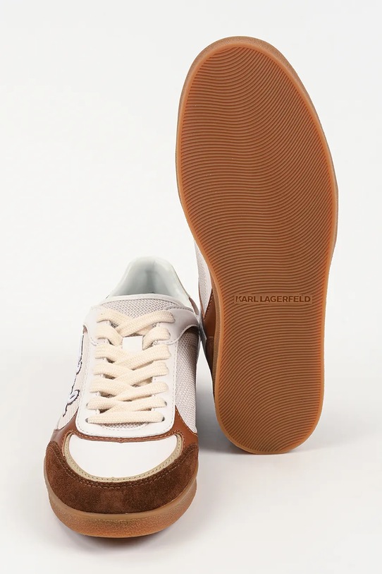 Karl Lagerfeld sneakersy KANDIDATE KL63816.443 brązowy