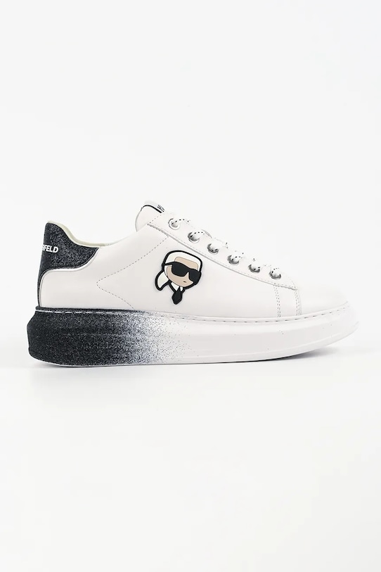Karl Lagerfeld sneakersy skórzane KAPRI pozostałe biały KL62530F.011