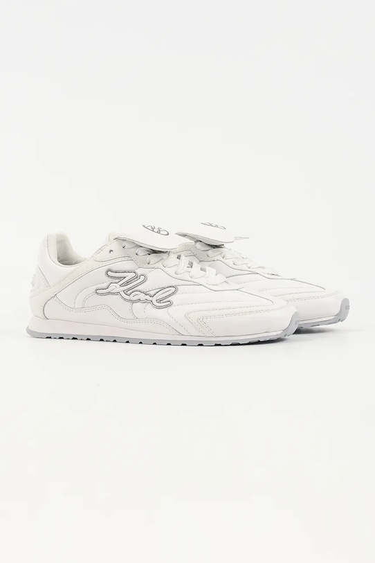 Karl Lagerfeld sneakersy skórzane VENUS KL65926.01W biały SS26