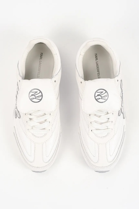 Karl Lagerfeld sneakersy skórzane VENUS biały KL65926.01W
