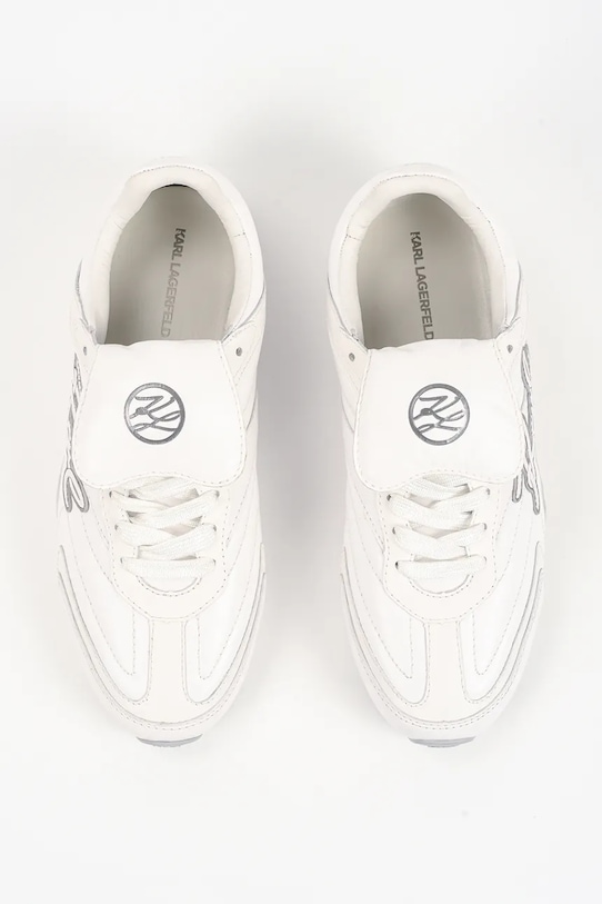 Karl Lagerfeld sneakersy skórzane VENUS biały KL65926.01W