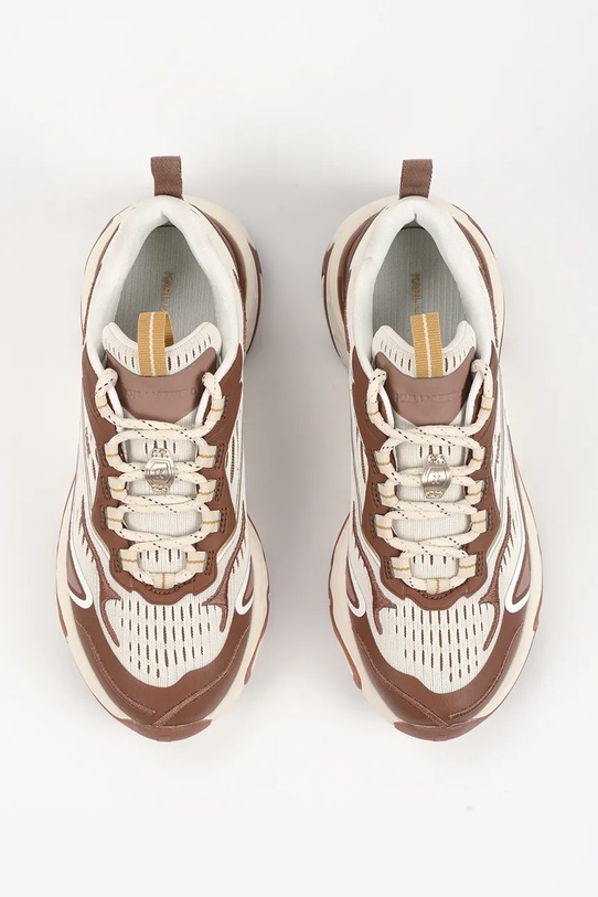 Karl Lagerfeld sneakersy BLAZE brązowy KL62422.KT4