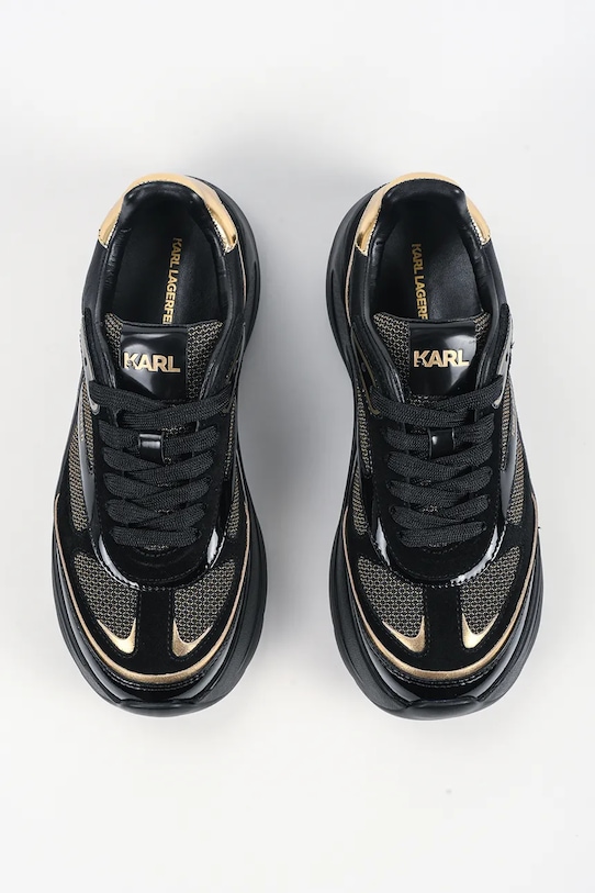 Sneakers Karl Lagerfeld KONTOUR WEDGE μαύρο KL68016.40G