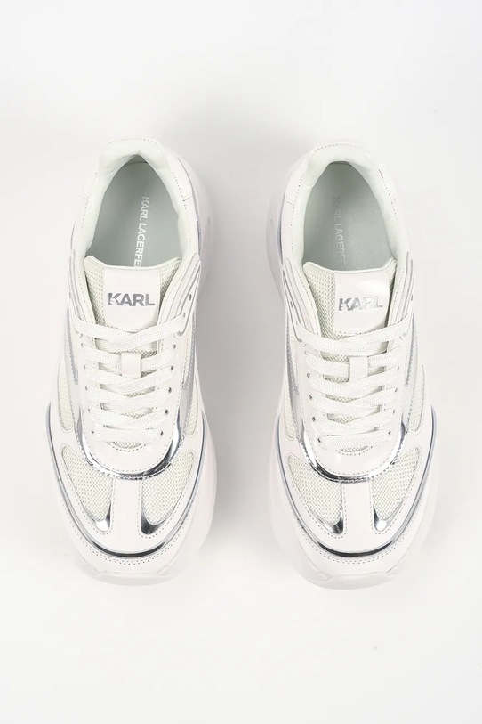 Karl Lagerfeld sneakersy KONTOUR WEDGE biały KL68016.41S